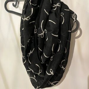 Elegant Black and White Scarf